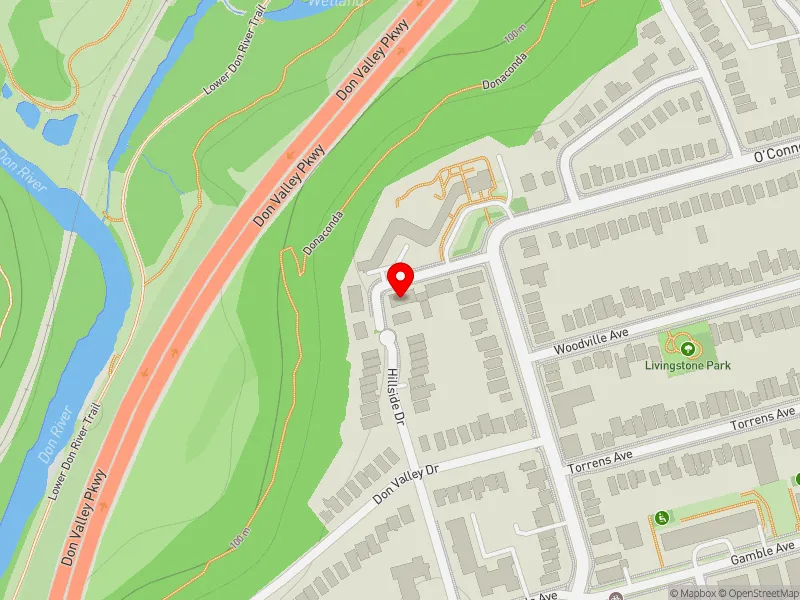 RentSafeTO apartment evaluation map view of 11 FERNWOOD GDNS in Toronto-Danforth, Toronto