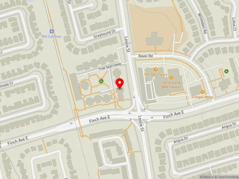RentSafeTO apartment evaluation map view of 11 FIELD SPARROWAY in Don Valley North, Toronto
