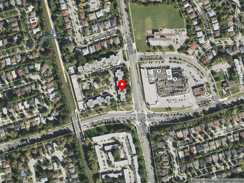 RentSafeTO apartment evaluation satellite view of 11 FIELD SPARROWAY in Don Valley North, Toronto