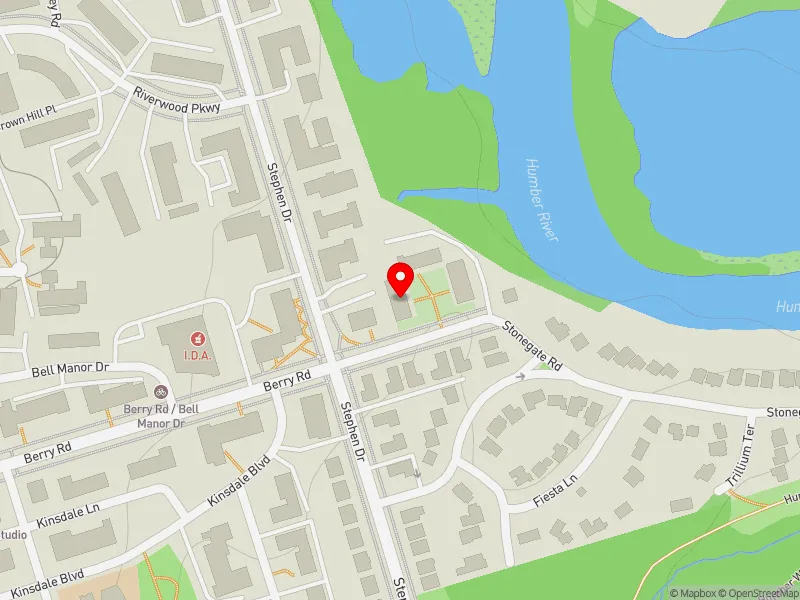 RentSafeTO apartment evaluation map view of 138 BERRY RD in Etobicoke-Lakeshore, Toronto