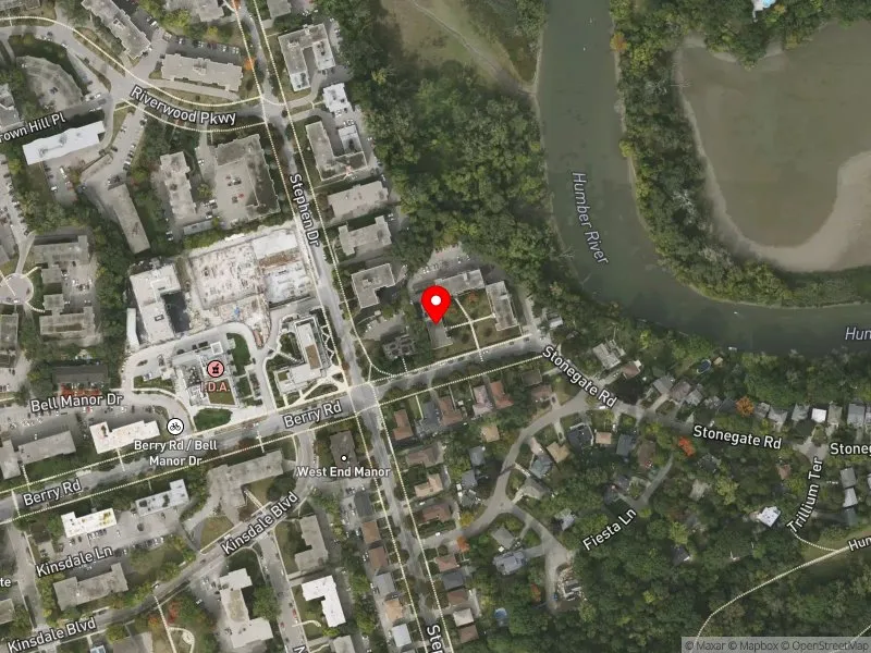 RentSafeTO apartment evaluation satellite view of 138 BERRY RD in Etobicoke-Lakeshore, Toronto