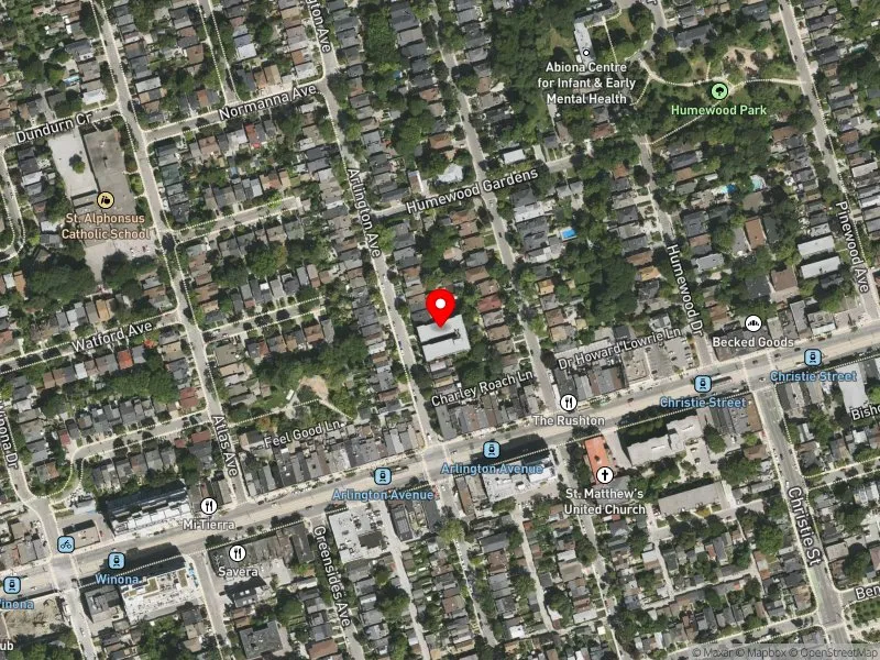 RentSafeTO apartment evaluation satellite view of 145 ARLINGTON AVE in Toronto-St. Paul's, Toronto