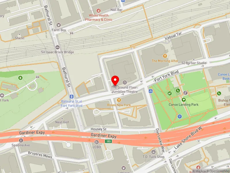 RentSafeTO apartment evaluation map view of 146 FORT YORK BLVD in Spadina-Fort York, Toronto