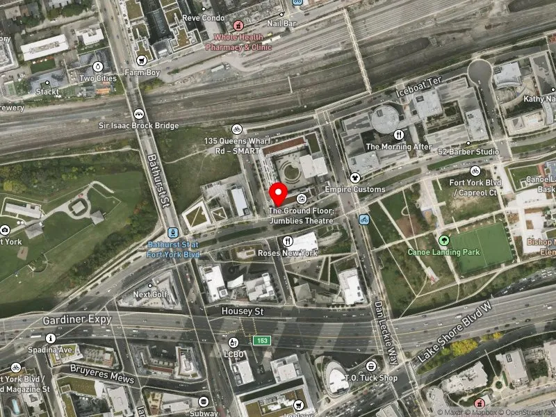 RentSafeTO apartment evaluation satellite view of 146 FORT YORK BLVD in Spadina-Fort York, Toronto