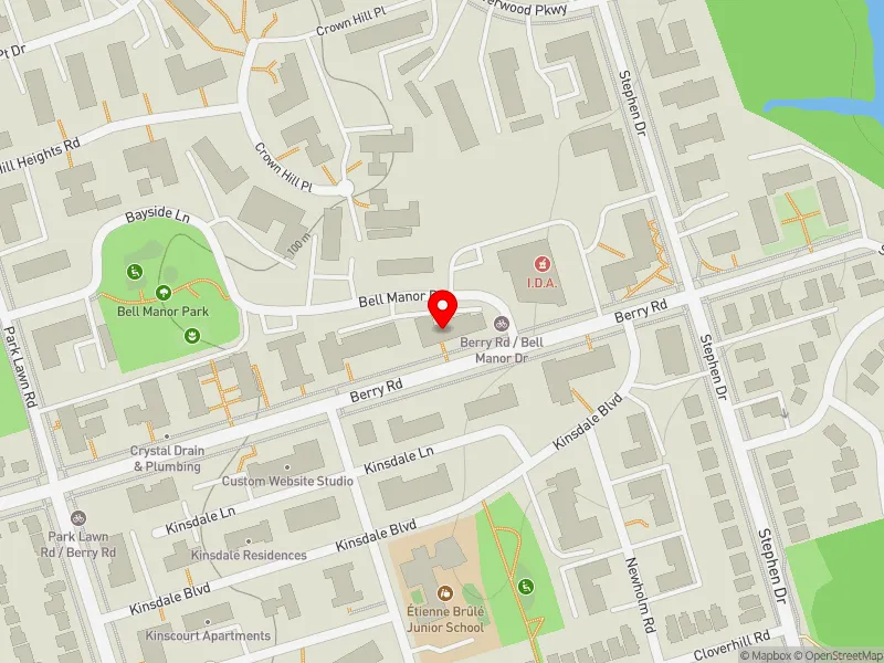 RentSafeTO apartment evaluation map view of 158 BERRY RD in Etobicoke-Lakeshore, Toronto