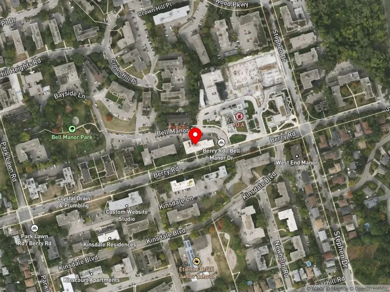 RentSafeTO apartment evaluation satellite view of 158 BERRY RD in Etobicoke-Lakeshore, Toronto