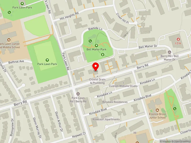 RentSafeTO apartment evaluation map view of 172 BERRY RD in Etobicoke-Lakeshore, Toronto