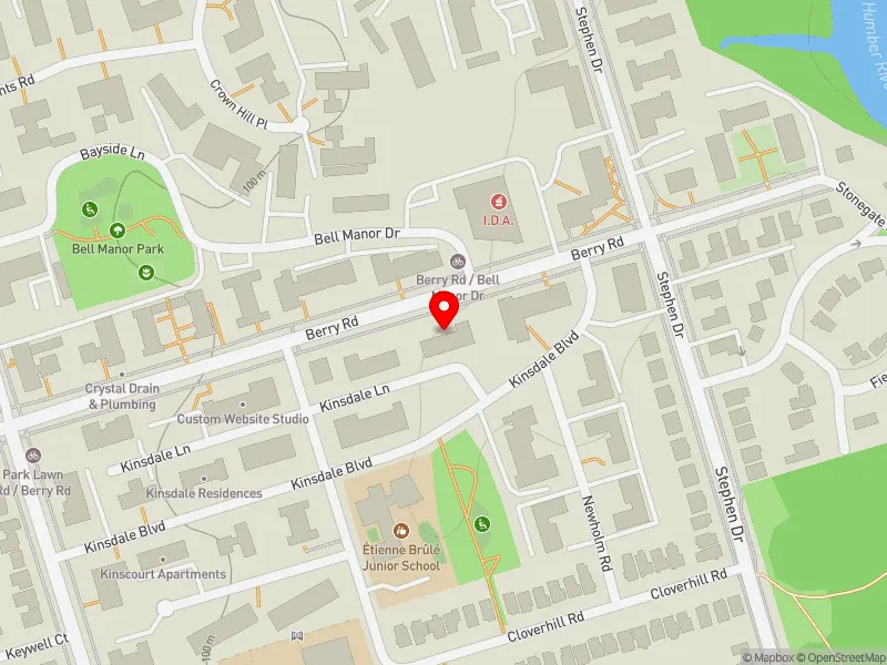 RentSafeTO apartment evaluation map view of 177 BERRY RD in Etobicoke-Lakeshore, Toronto