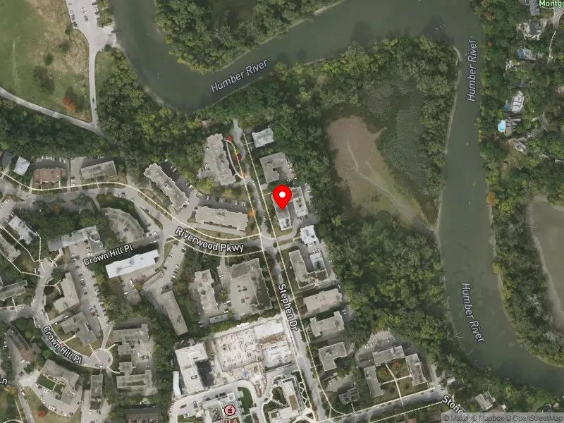 RentSafeTO apartment evaluation satellite view of 177 STEPHEN DR in Etobicoke-Lakeshore, Toronto