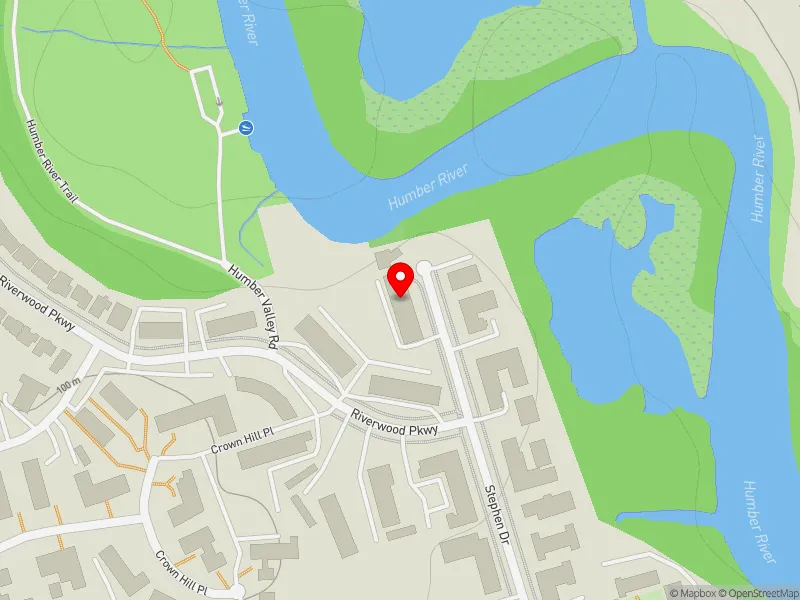 RentSafeTO apartment evaluation map view of 186 STEPHEN DR in Etobicoke-Lakeshore, Toronto