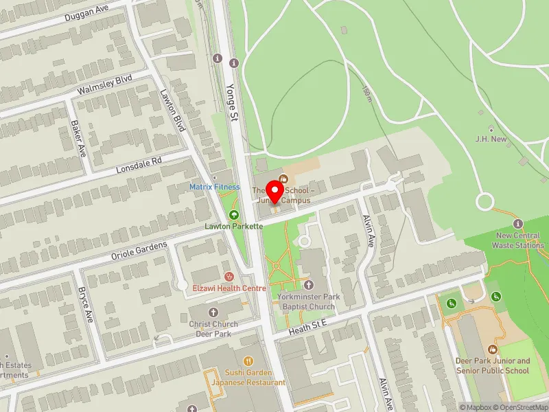 RentSafeTO apartment evaluation map view of 2 GLEN ELM AVE in Toronto-St. Paul's, Toronto