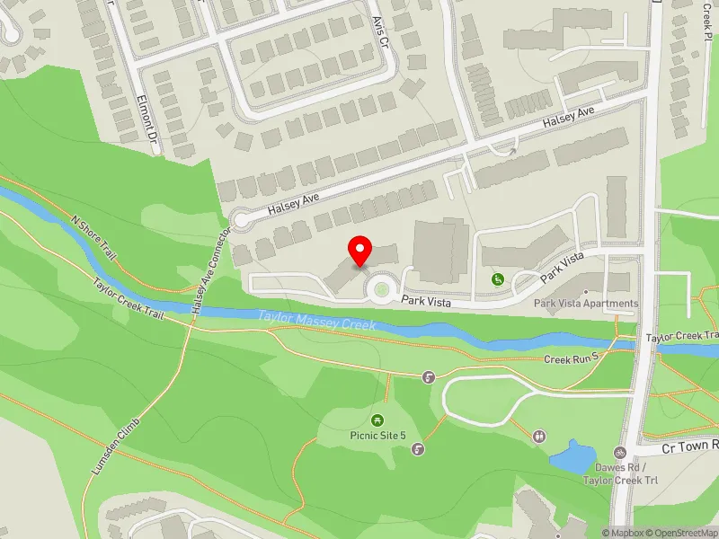 RentSafeTO apartment evaluation map view of 2 PARK VISTA in Beaches-East York, Toronto