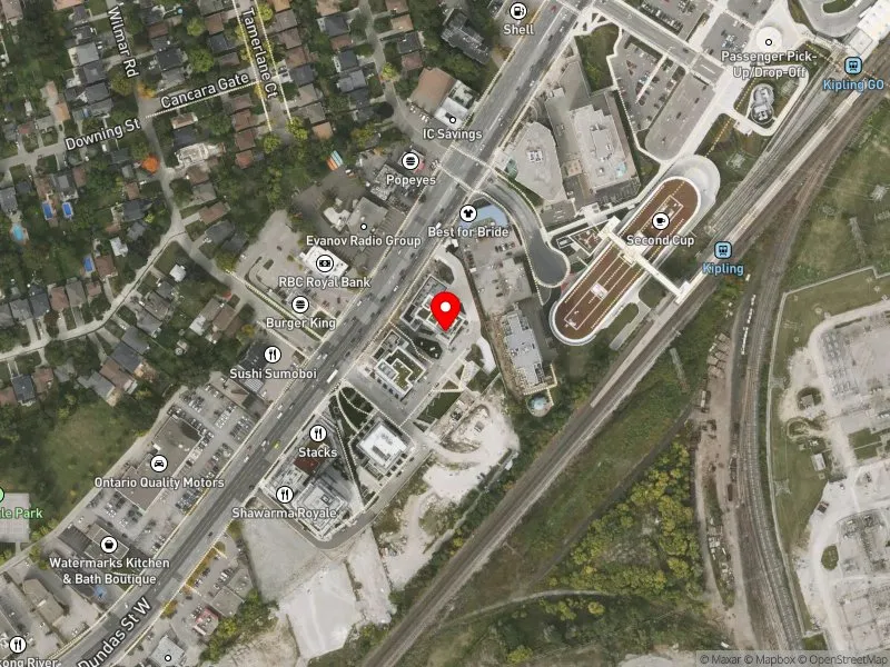 RentSafeTO apartment evaluation satellite view of 20 SAMUEL WOOD WAY in Etobicoke-Lakeshore, Toronto