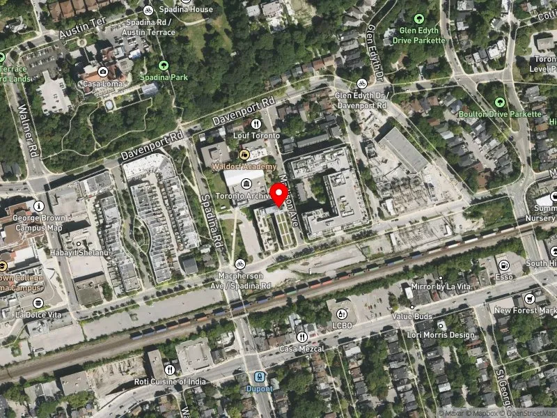 RentSafeTO apartment evaluation satellite view of 200 MADISON AVE in Toronto-St. Paul's, Toronto