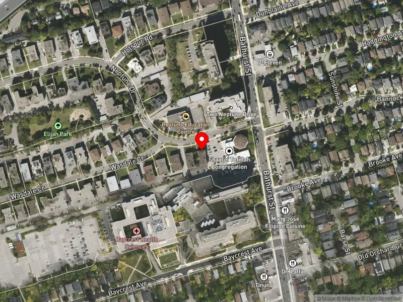 RentSafeTO apartment evaluation satellite view of 21 NEPTUNE DR in Eglinton-Lawrence, Toronto