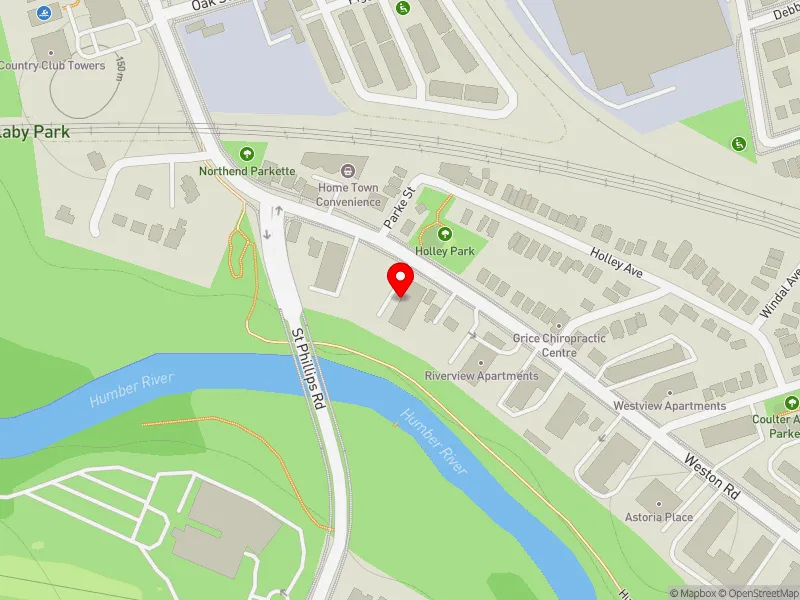 RentSafeTO apartment evaluation map view of 2336 WESTON RD in York South-Weston, Toronto
