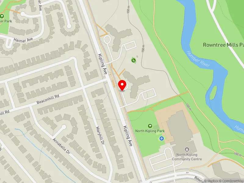 RentSafeTO apartment evaluation map view of 2737 KIPLING AVE in Etobicoke North, Toronto