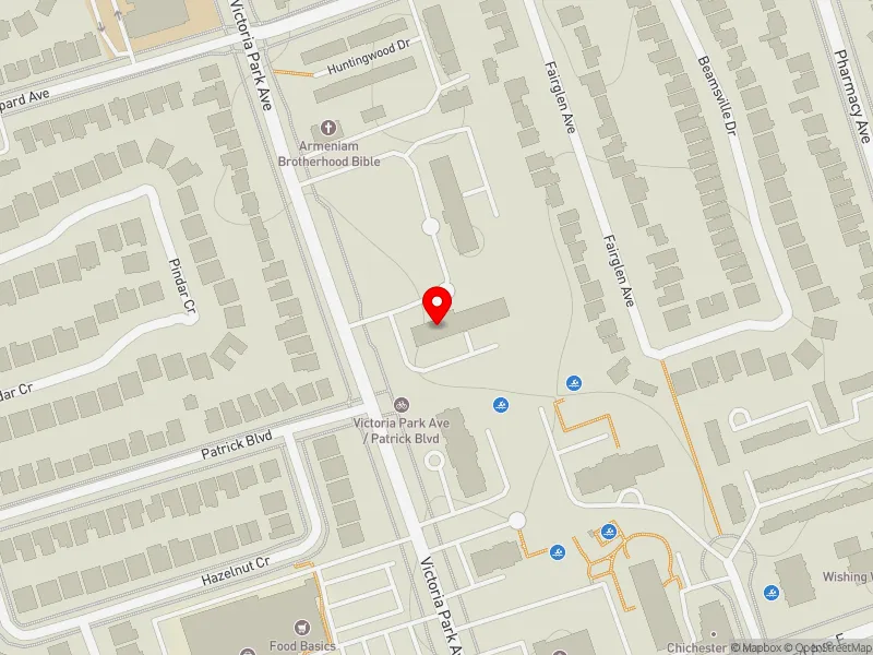 RentSafeTO apartment evaluation map view of 2739 VICTORIA PARK AVE in Scarborough-Agincourt, Toronto