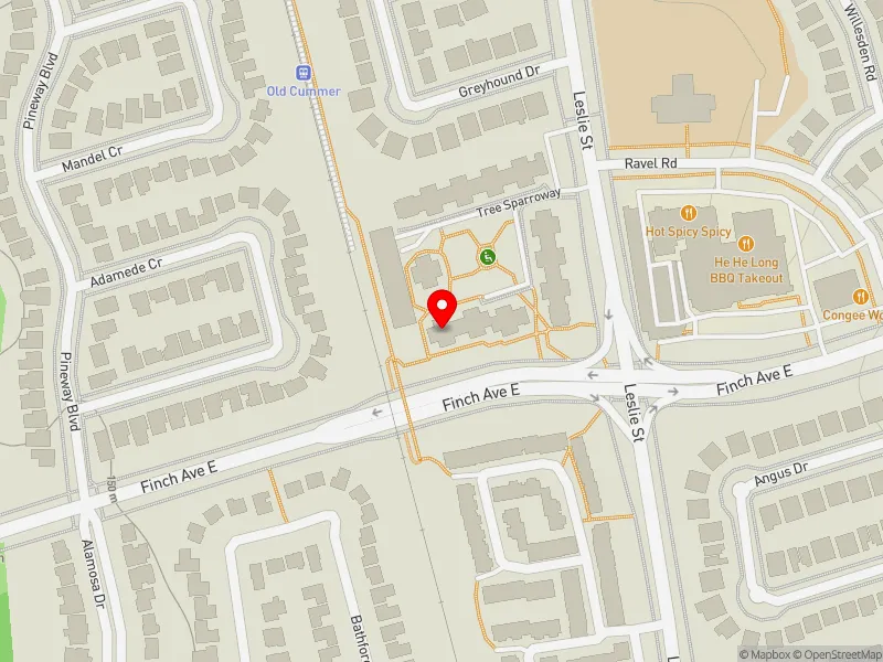 RentSafeTO apartment evaluation map view of 3 FIELD SPARROWAY in Don Valley North, Toronto