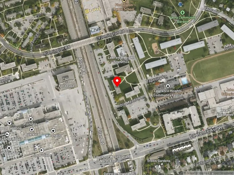 RentSafeTO apartment evaluation satellite view of 3 OLD MEADOW LANE in Eglinton-Lawrence, Toronto