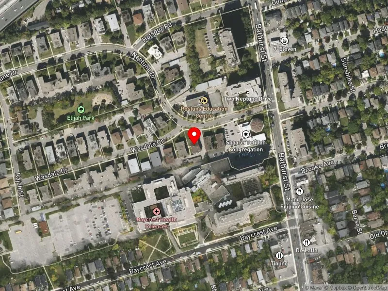 RentSafeTO apartment evaluation satellite view of 31 WASDALE CRES in Eglinton-Lawrence, Toronto
