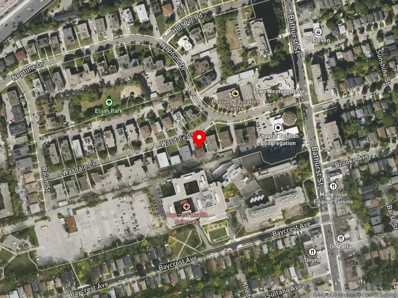 RentSafeTO apartment evaluation satellite view of 35 WASDALE CRES in Eglinton-Lawrence, Toronto
