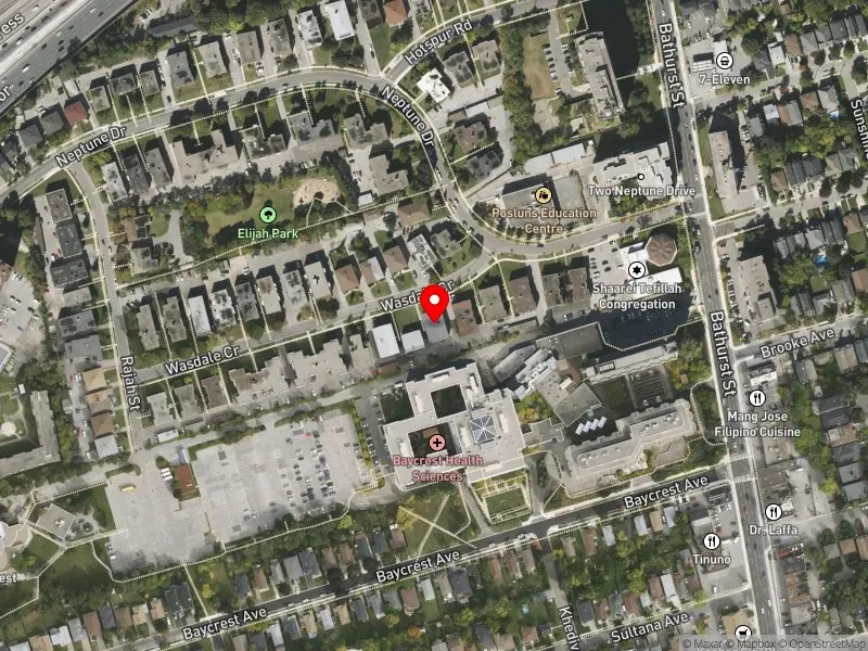 RentSafeTO apartment evaluation satellite view of 37 WASDALE CRES in Eglinton-Lawrence, Toronto