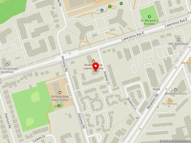 RentSafeTO apartment evaluation map view of 38 ANDOVER CRES in Scarborough-Guildwood, Toronto