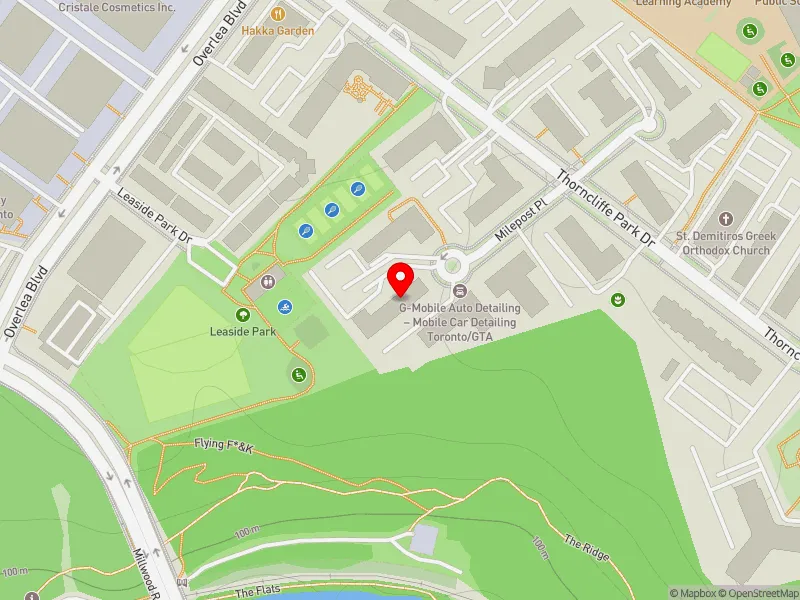 RentSafeTO apartment evaluation map view of 4 MILEPOST PL in Don Valley West, Toronto