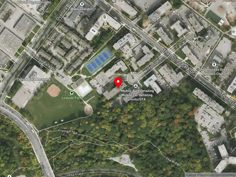 RentSafeTO apartment evaluation satellite view of 4 MILEPOST PL in Don Valley West, Toronto