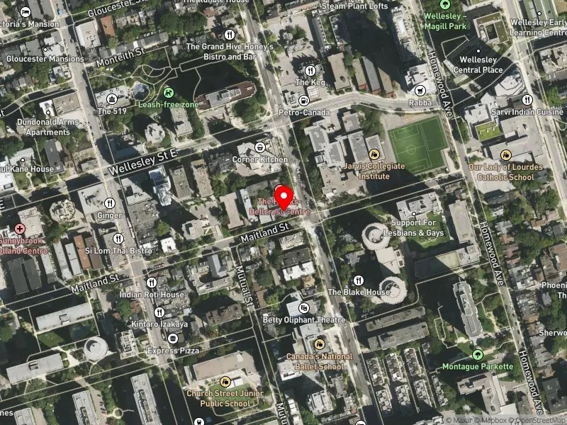 RentSafeTO apartment evaluation satellite view of 432 JARVIS ST in Toronto Centre, Toronto