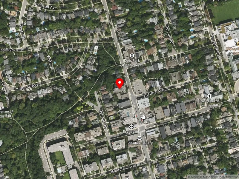RentSafeTO apartment evaluation satellite view of 464 SPADINA RD in Toronto-St. Paul's, Toronto