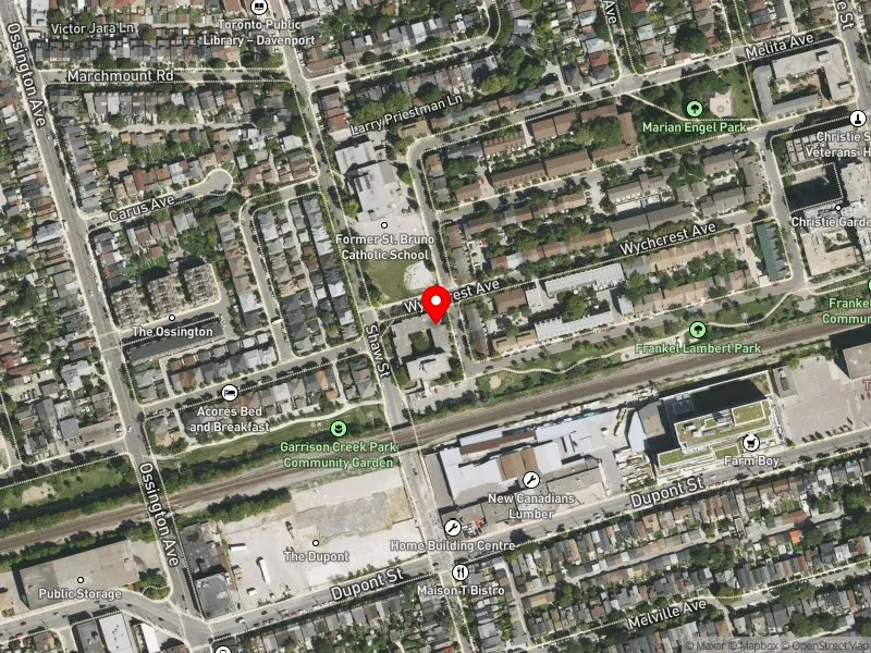 RentSafeTO apartment evaluation satellite view of 470 MELITA CRES in Toronto-St. Paul's, Toronto