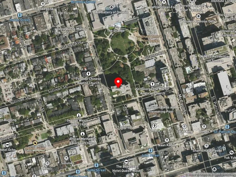 RentSafeTO apartment evaluation satellite view of 50 STEPHANIE ST in Spadina-Fort York, Toronto