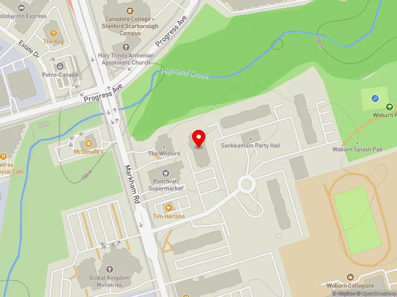 RentSafeTO apartment evaluation map view of 50 TUXEDO CRT in Scarborough-Guildwood, Toronto