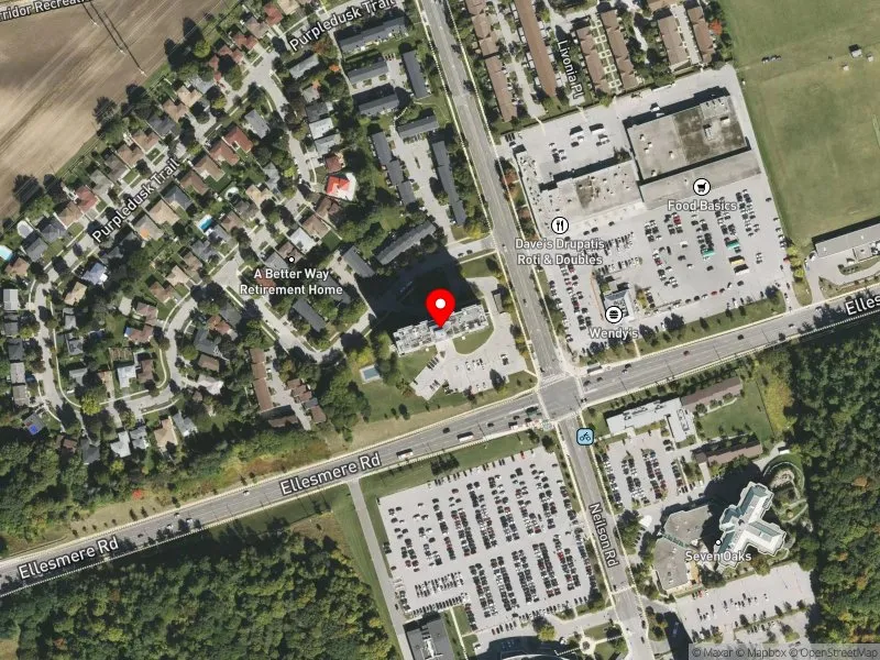 RentSafeTO apartment evaluation satellite view of 51 TRAILRIDGE CRES in Scarborough-Guildwood, Toronto