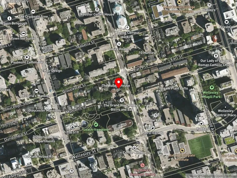 RentSafeTO apartment evaluation satellite view of 510 JARVIS ST in Toronto Centre, Toronto