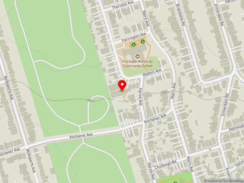 RentSafeTO apartment evaluation map view of 524 HARVIE AVE in Davenport, Toronto