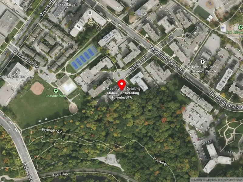 RentSafeTO apartment evaluation satellite view of 6 MILEPOST PL in Don Valley West, Toronto