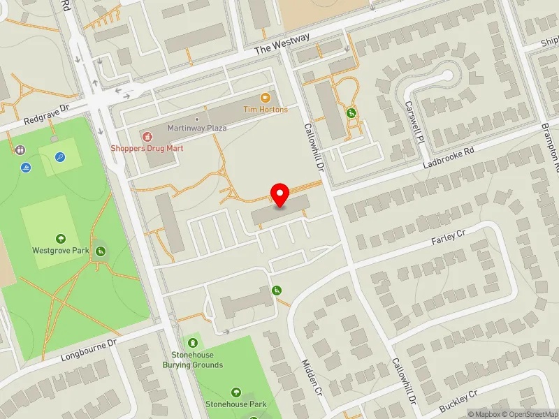 RentSafeTO apartment evaluation map view of 60 CALLOWHILL DR in Etobicoke Centre, Toronto