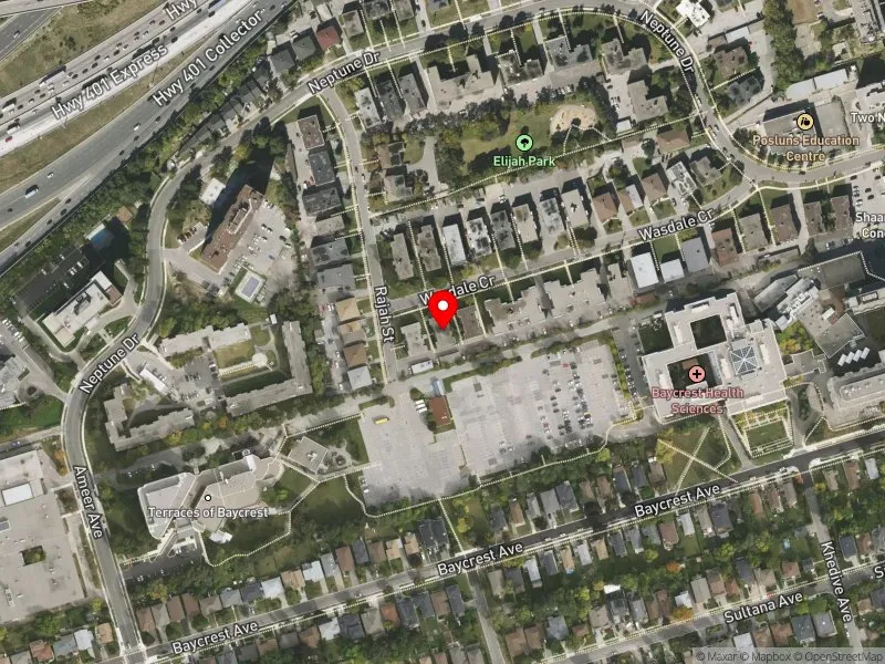 RentSafeTO apartment evaluation satellite view of 65 WASDALE CRES in Eglinton-Lawrence, Toronto