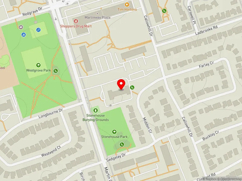 RentSafeTO apartment evaluation map view of 675 MARTIN GROVE RD in Etobicoke Centre, Toronto