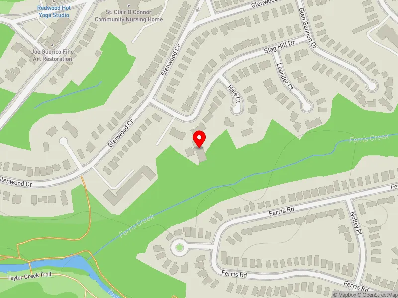 RentSafeTO apartment evaluation map view of 7 STAG HILL DR in Beaches-East York, Toronto