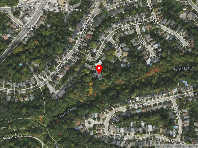 RentSafeTO apartment evaluation satellite view of 7 STAG HILL DR in Beaches-East York, Toronto