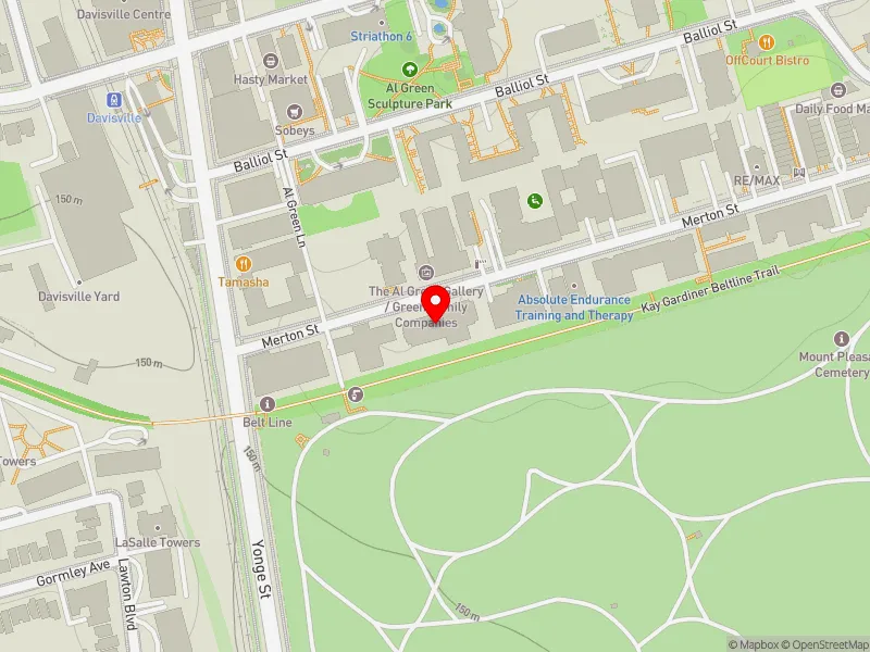RentSafeTO apartment evaluation map view of 71 MERTON ST in Toronto-St. Paul's, Toronto