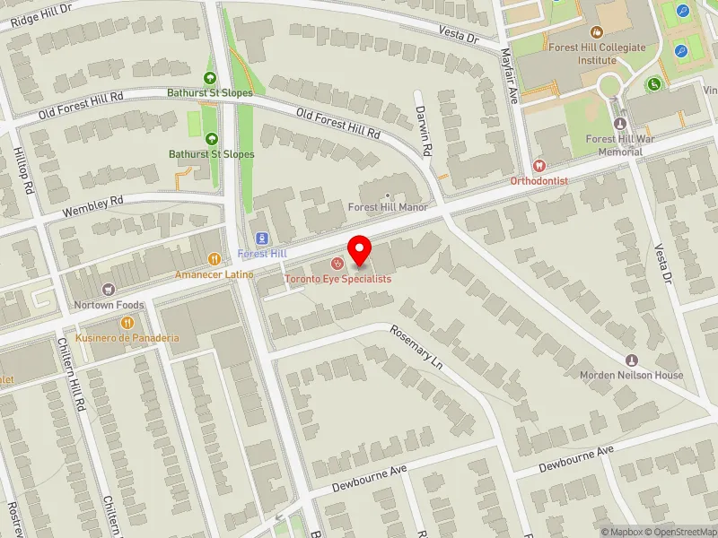 RentSafeTO apartment evaluation map view of 779 EGLINTON AVE W in Toronto-St. Paul's, Toronto