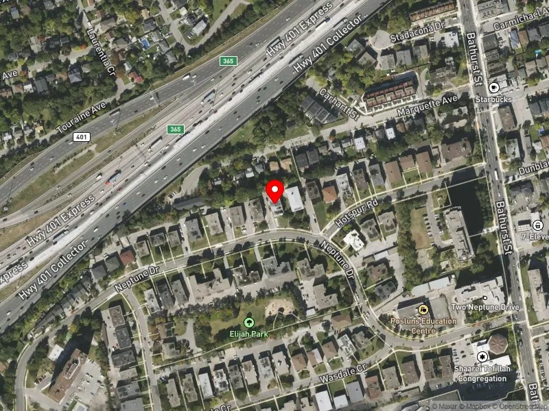 RentSafeTO apartment evaluation satellite view of 80 NEPTUNE DR in Eglinton-Lawrence, Toronto