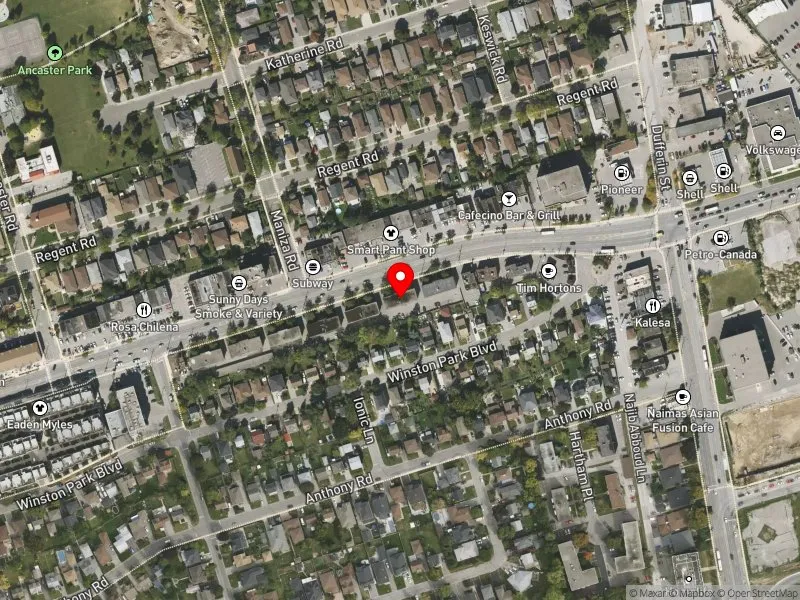 RentSafeTO apartment evaluation satellite view of 825 WILSON AVE in York Centre, Toronto