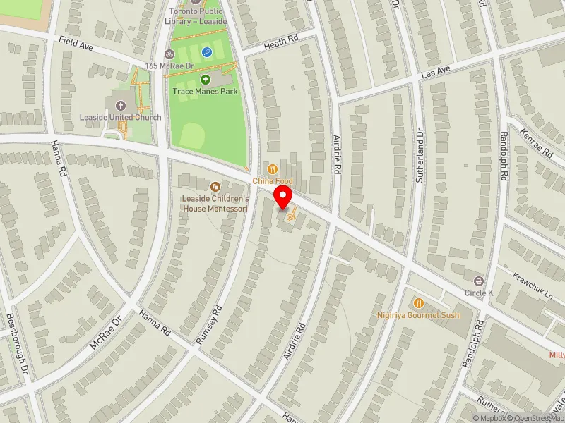 RentSafeTO apartment evaluation map view of 855 MILLWOOD RD in Don Valley West, Toronto