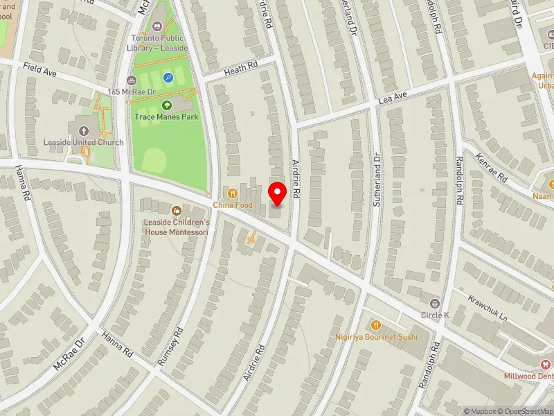 RentSafeTO apartment evaluation map view of 870 MILLWOOD RD in Don Valley West, Toronto